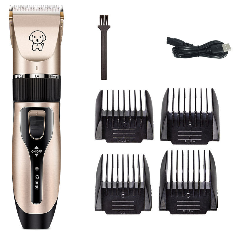 Professional Low Noise Pet Hair Clipper  Easy Grooming For Dogs & Cats